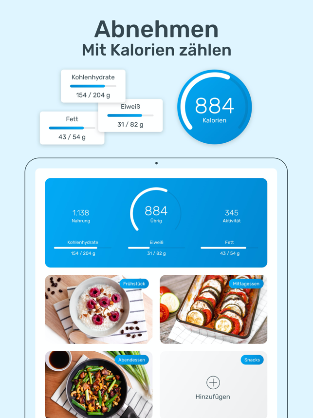 ‎YAZIO: Kalorienzähler & Fasten Screenshot