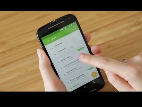 Swipes app on Android: Task list for High Achievers