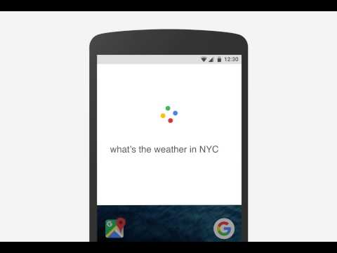New Google Now / Search animation in Android with new Google logo