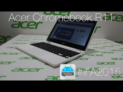 Hands-On &amp; Droptest: Acer Chromebook R11 - #RooBooIFA #IFA2015